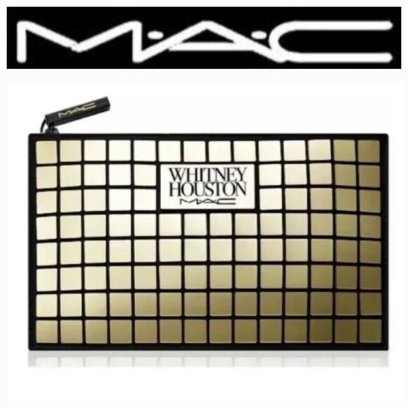 Mac Cosmetics X Whitney Houston Nippy's Clutch Cosmetic Bag - Picture 1 of 5
